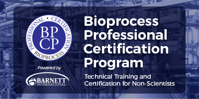 Discover The Bioprocess Professional Certification Program's Classes